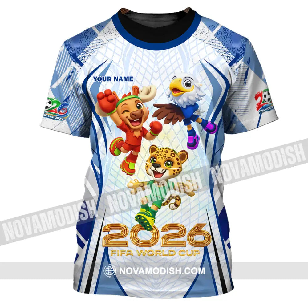 Unisex Shirt - Custom World Cup 2026 3D Shirt T-Shirt / S T-shirt