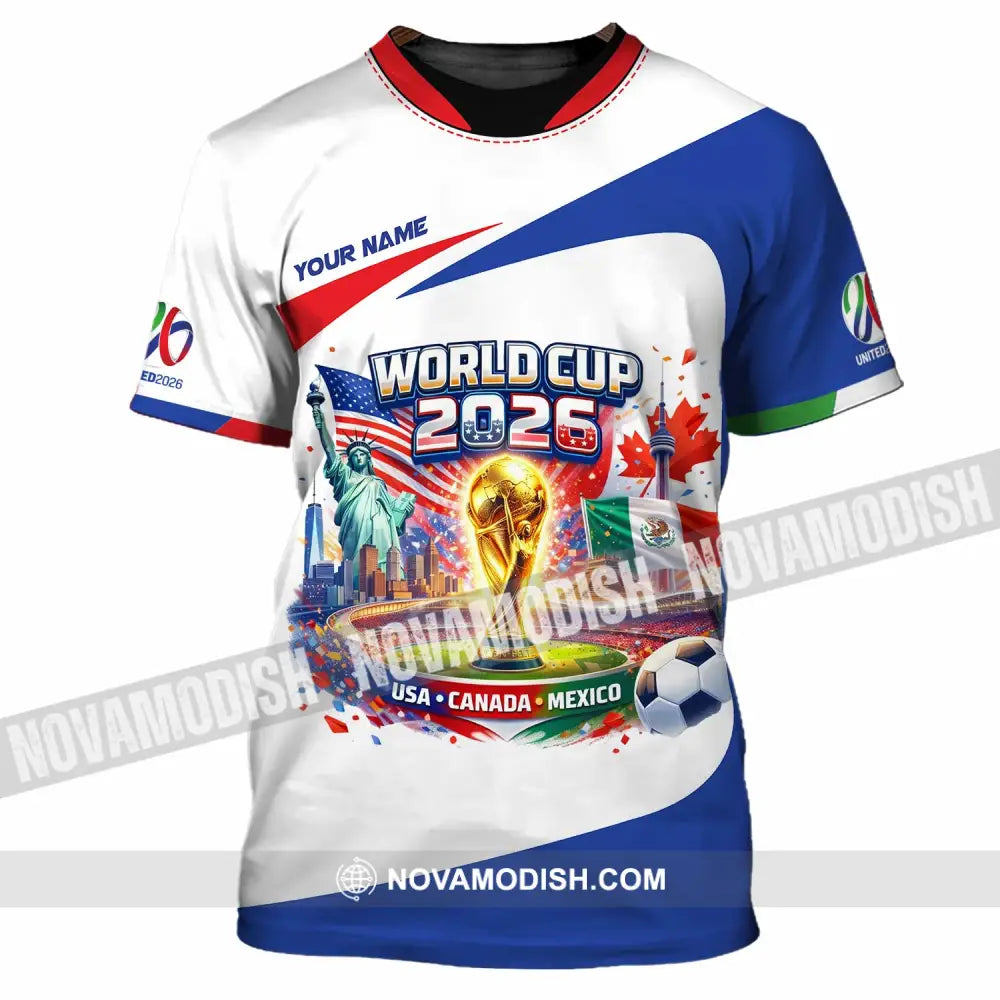 Unisex Shirt - Custom World Cup 2026 3D Shirt T-Shirt / S T-shirt
