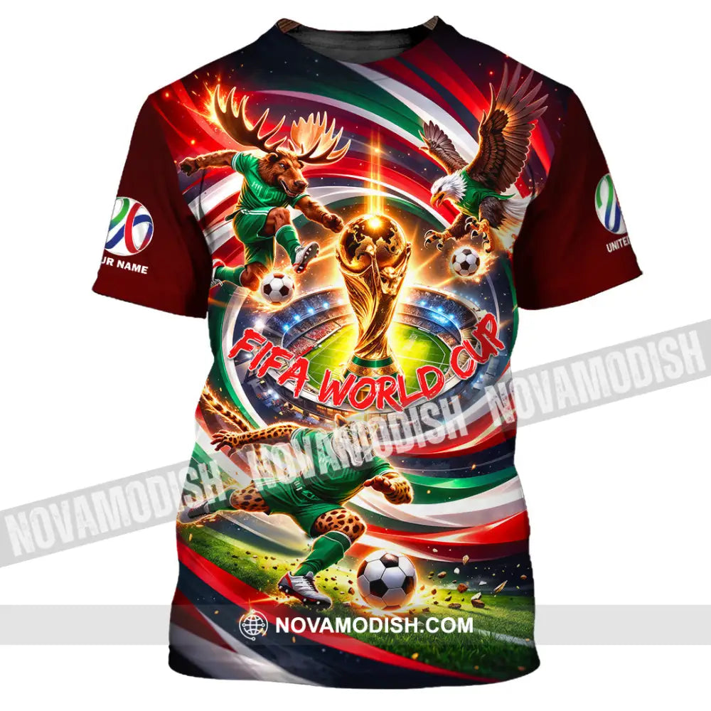 Unisex Shirt - Custom World Cup 2026 3D Shirt T-Shirt / S T-shirt
