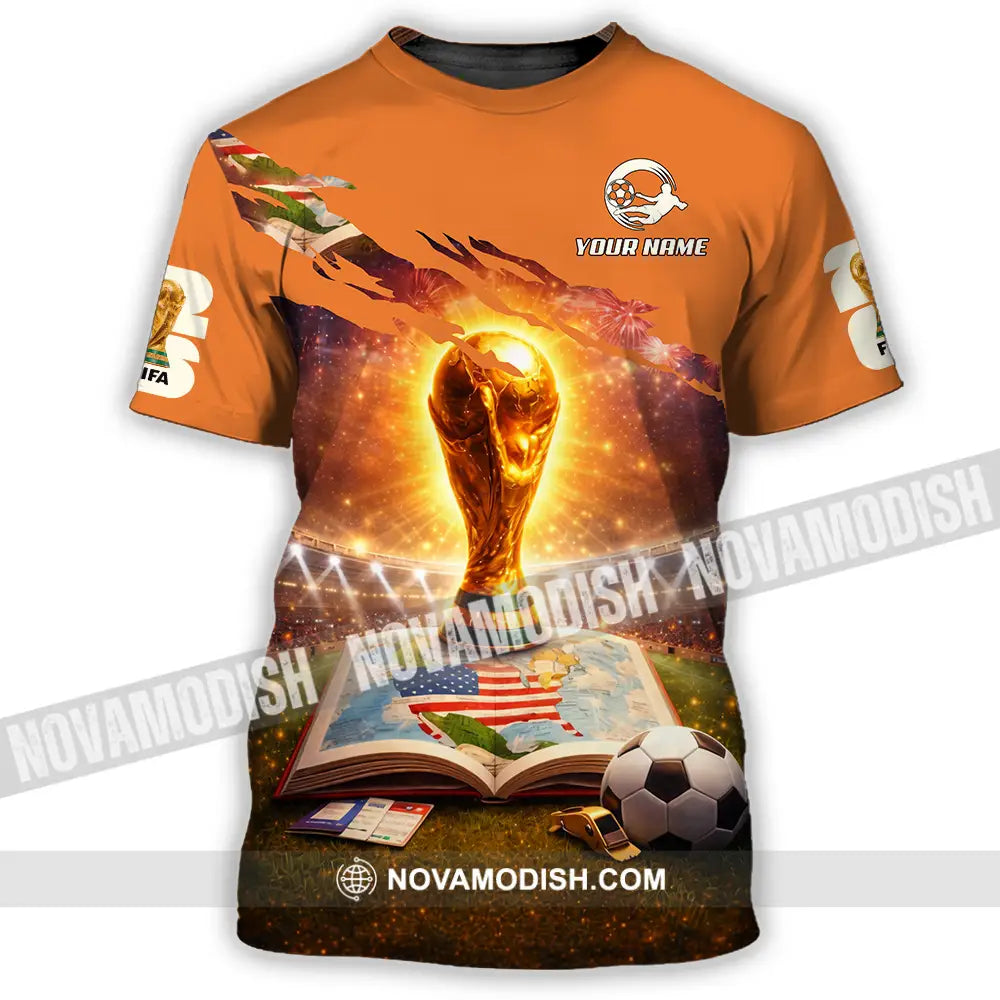 Unisex Shirt - Custom World Cup 2026 3D Shirt T-Shirt / S T-shirt