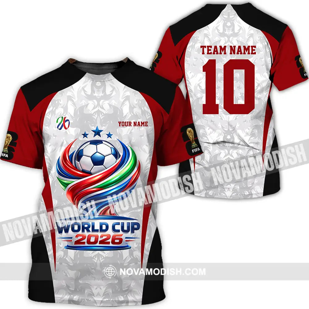 Unisex Shirt - Custom World Cup 2026 3D Shirt T-Shirt / S T-shirt