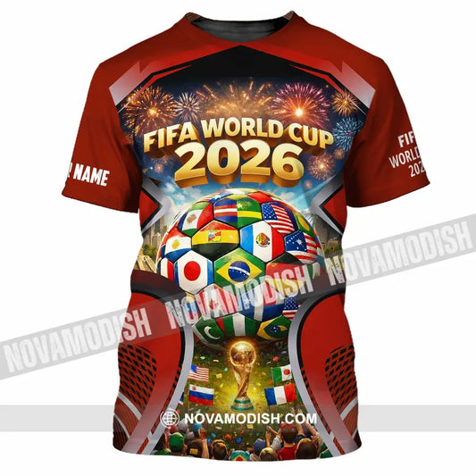 Unisex Shirt - Custom World Cup 2026 3D Shirt T-Shirt / S T-shirt