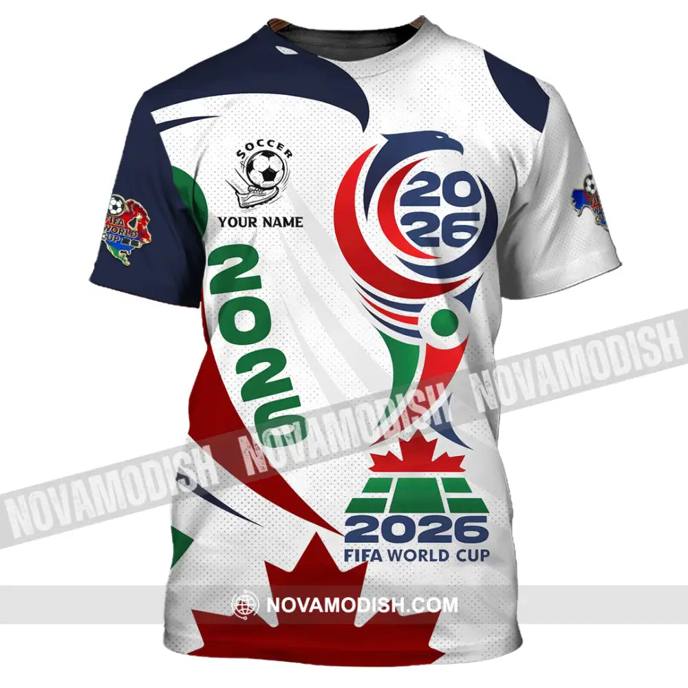 Unisex Shirt - Custom World Cup 2026 3D Shirt T-Shirt / S T-shirt