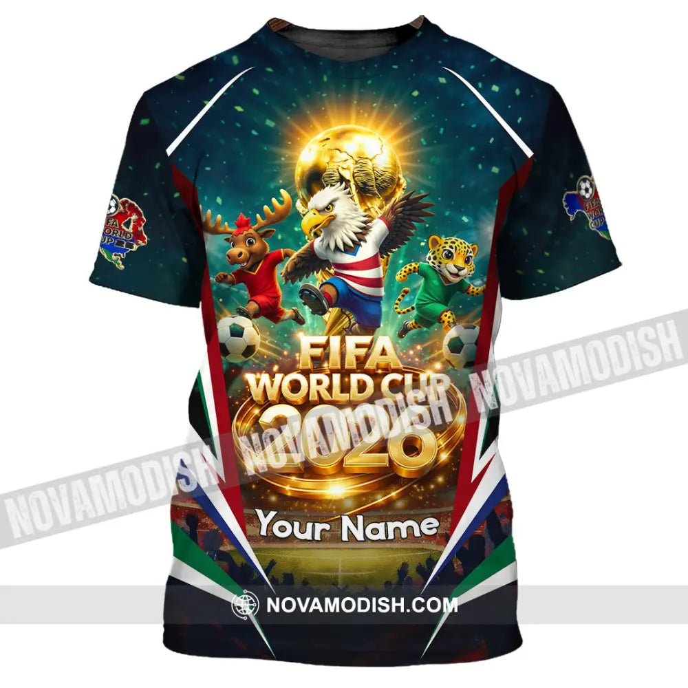 Unisex Shirt - Custom World Cup 2026 3D Shirt T-Shirt / S T-shirt