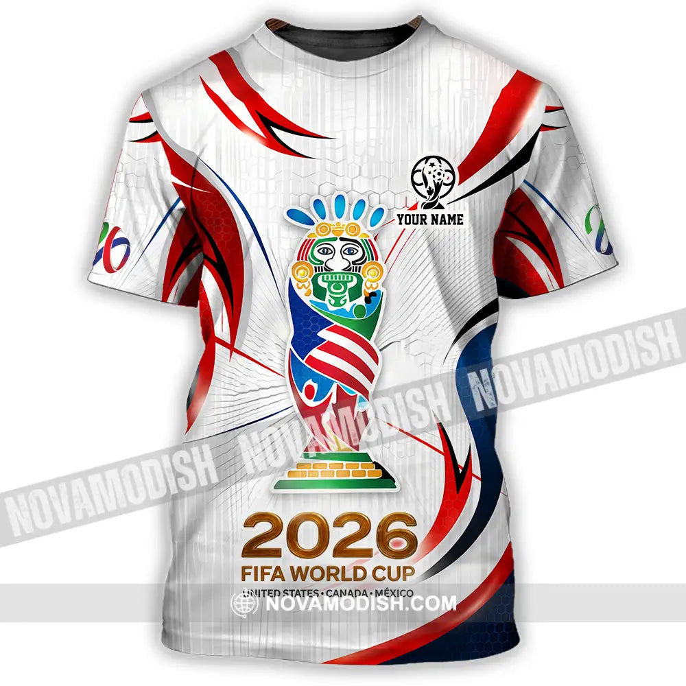 Unisex Shirt - Custom World Cup 2026 3D Shirt T-Shirt / S T-shirt