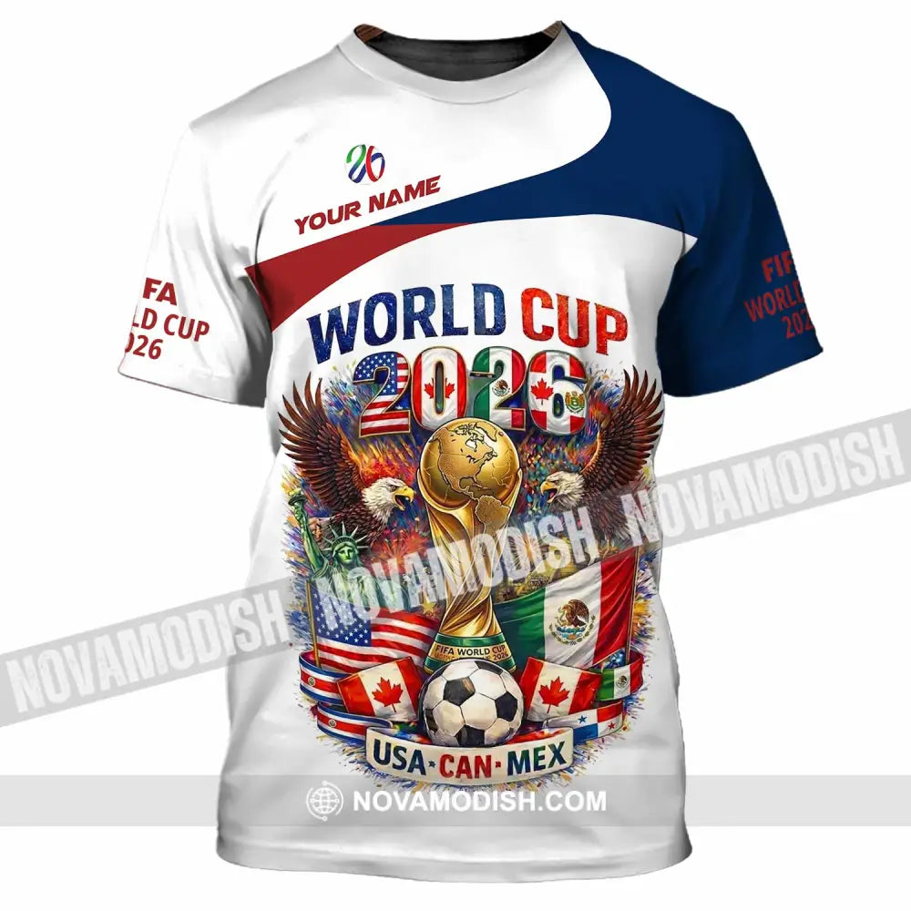 Unisex Shirt - Custom World Cup 2026 3D Shirt - T-Shirt / S - T-shirt