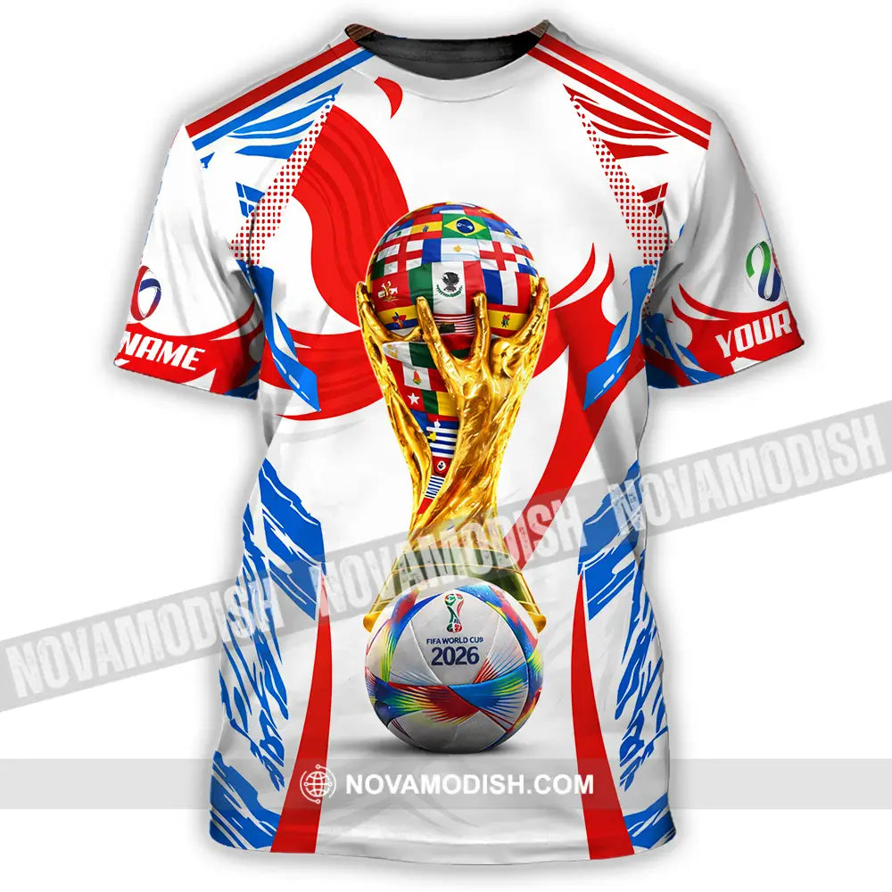 Unisex Shirt - Custom World Cup 2026 3D Shirt T-Shirt / S T-shirt