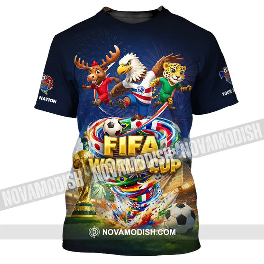 Unisex Shirt - Custom World Cup 2026 3D Shirt T-Shirt / S T-shirt