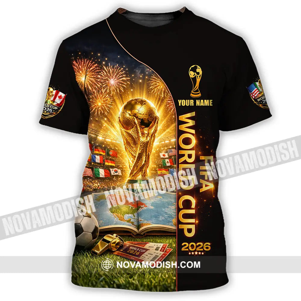 Unisex Shirt - Custom World Cup 2026 3D Shirt T-Shirt / S T-shirt