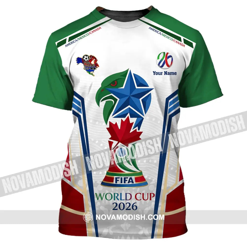 Unisex Shirt - Custom World Cup 2026 3D Shirt - T-Shirt / S - T-shirt