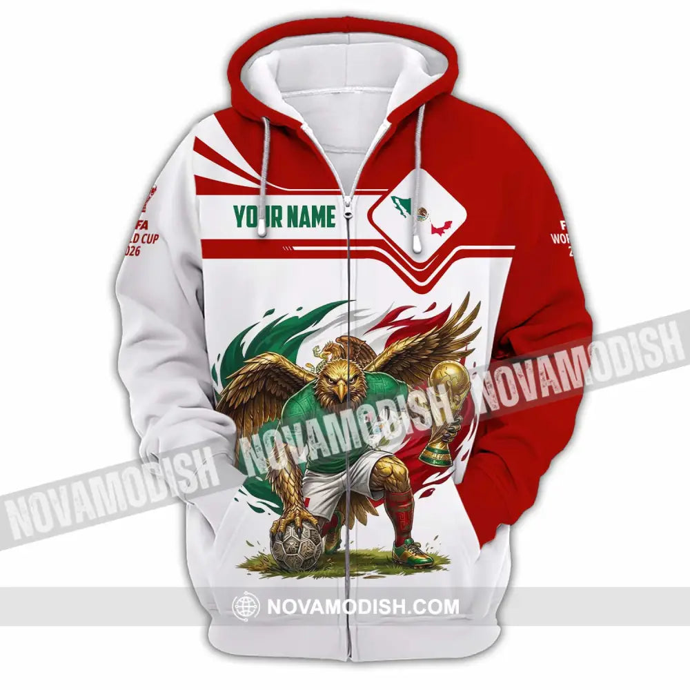 Unisex Shirt - Custom World Cup 2026 3D Shirt - Zipper Hoodie / S - T-shirt