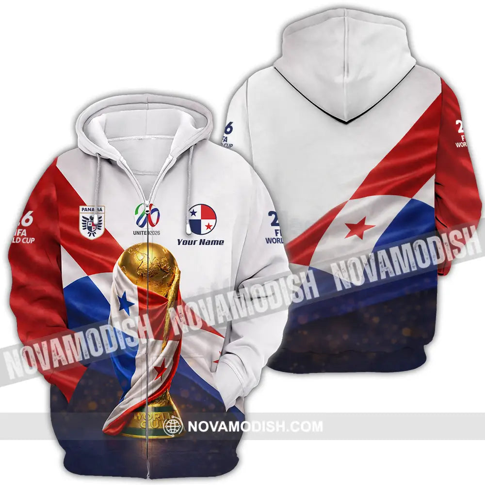 Unisex Shirt - Custom World Cup 2026 3D Shirt - Zipper Hoodie / S - T-shirt