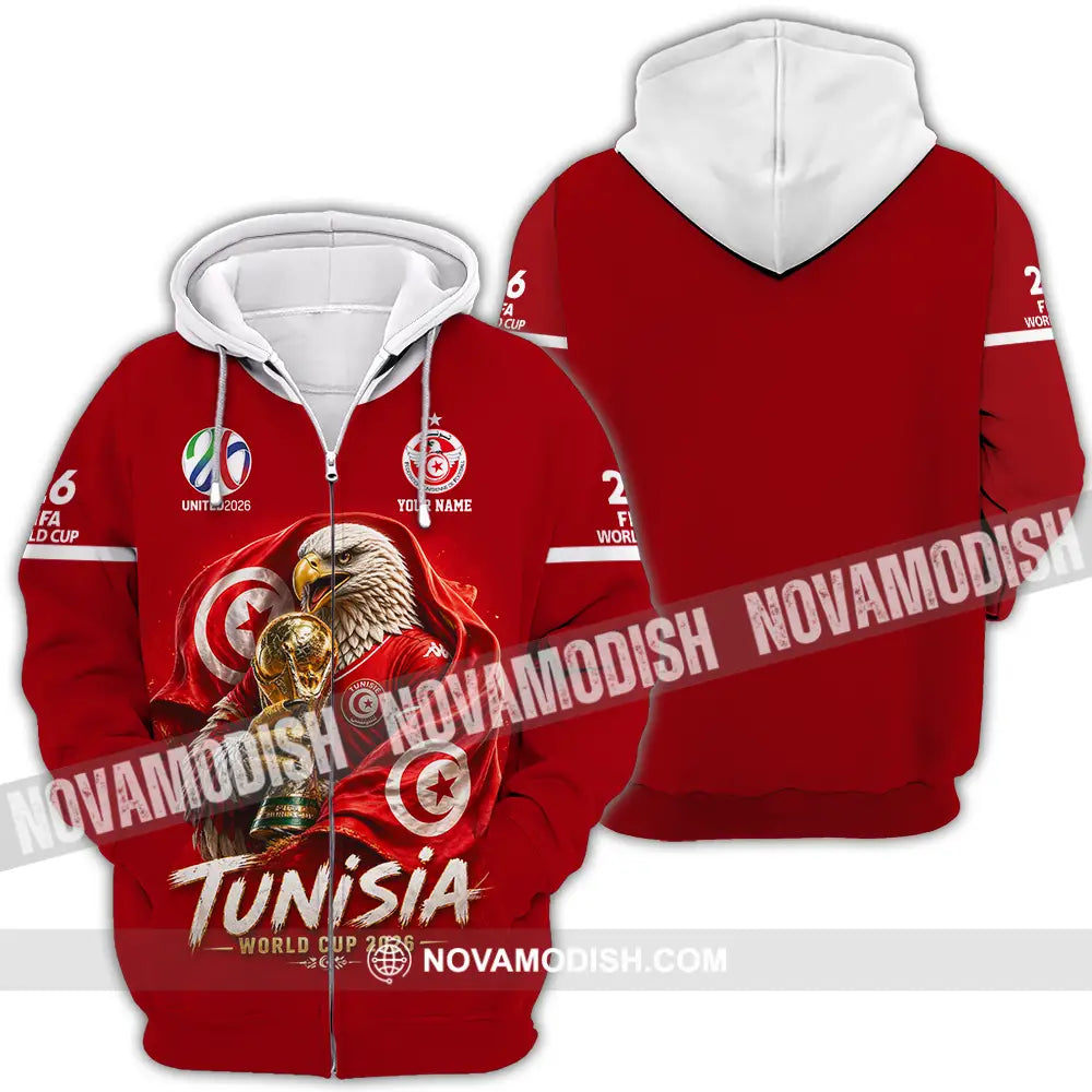 Unisex Shirt - Custom World Cup 2026 3D Shirt - Zipper Hoodie / S - T-shirt
