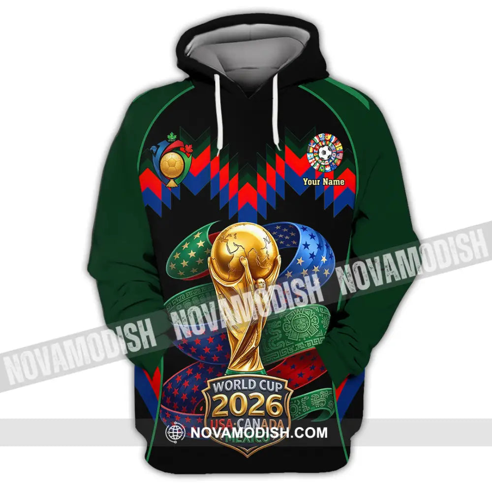 Unisex Shirt - Custom World Cup 2026 Shirt - Hoodie / S - T-shirt