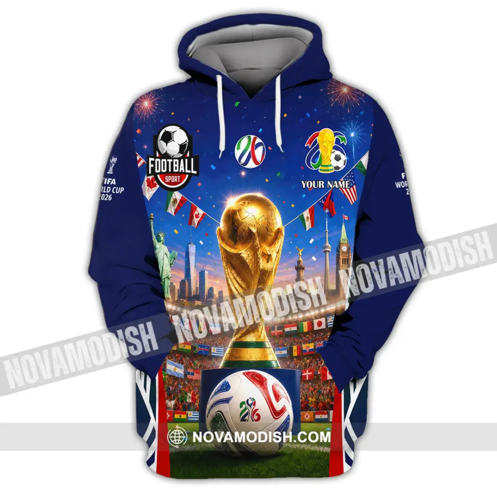 Unisex Shirt - Custom World Cup 2026 Shirt - Hoodie / S - T-shirt