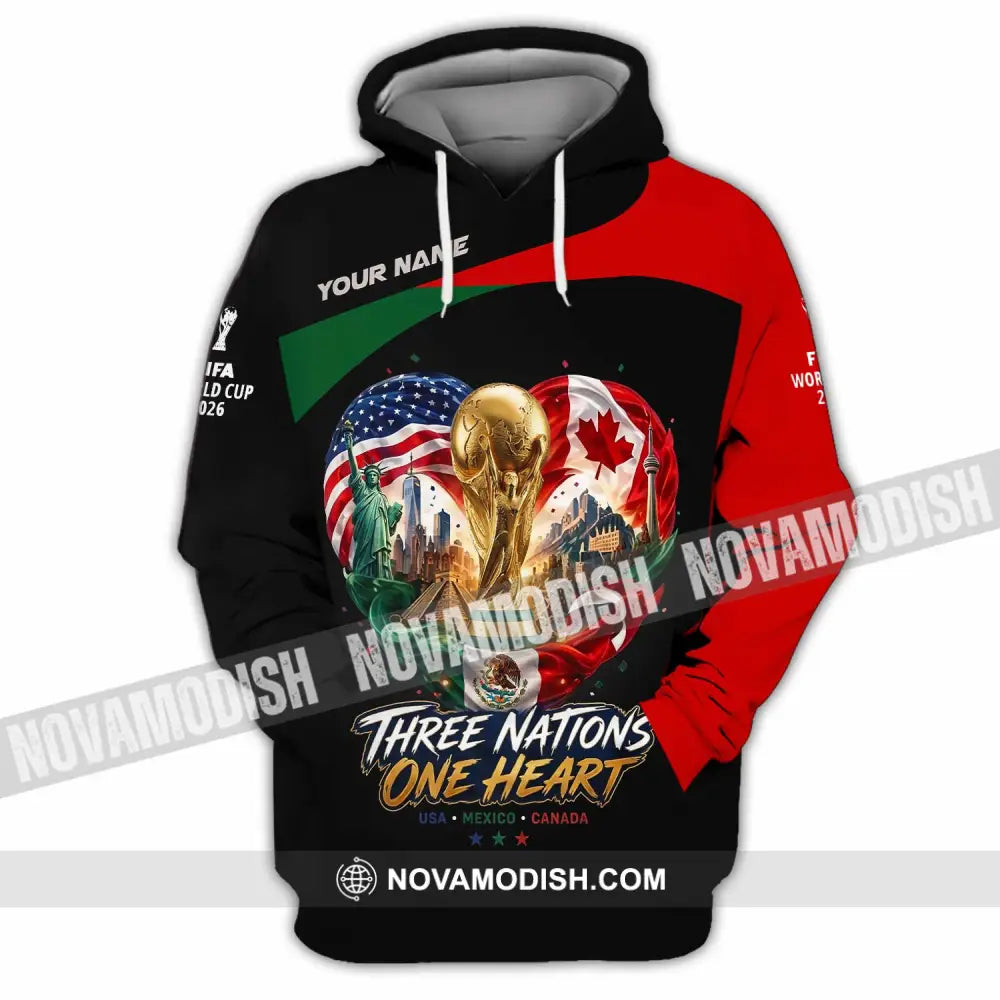 Unisex Shirt - Custom World Cup 2026 Shirt - Hoodie / S - T-shirt