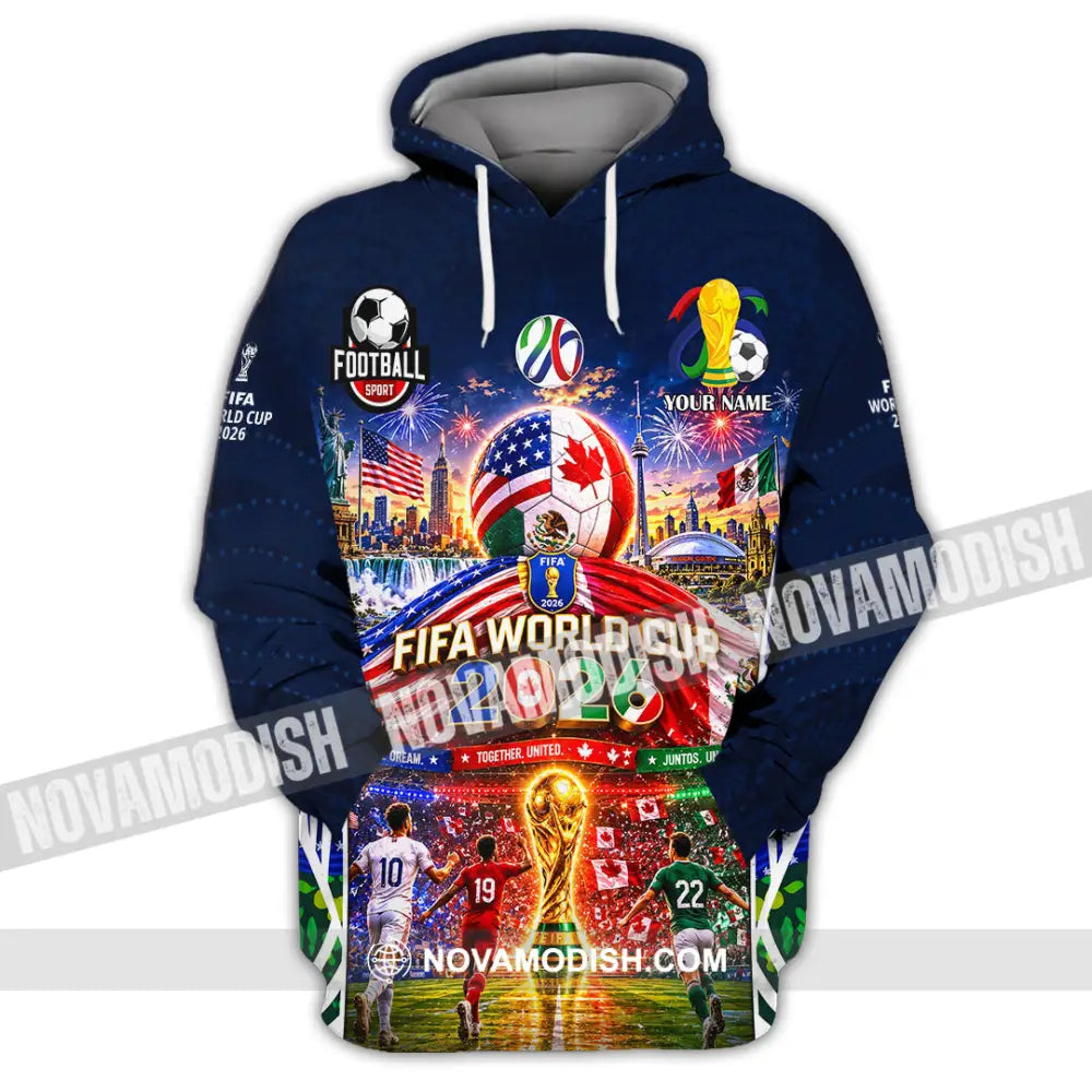 Unisex Shirt - Custom World Cup 2026 Shirt - Hoodie / S - T-shirt