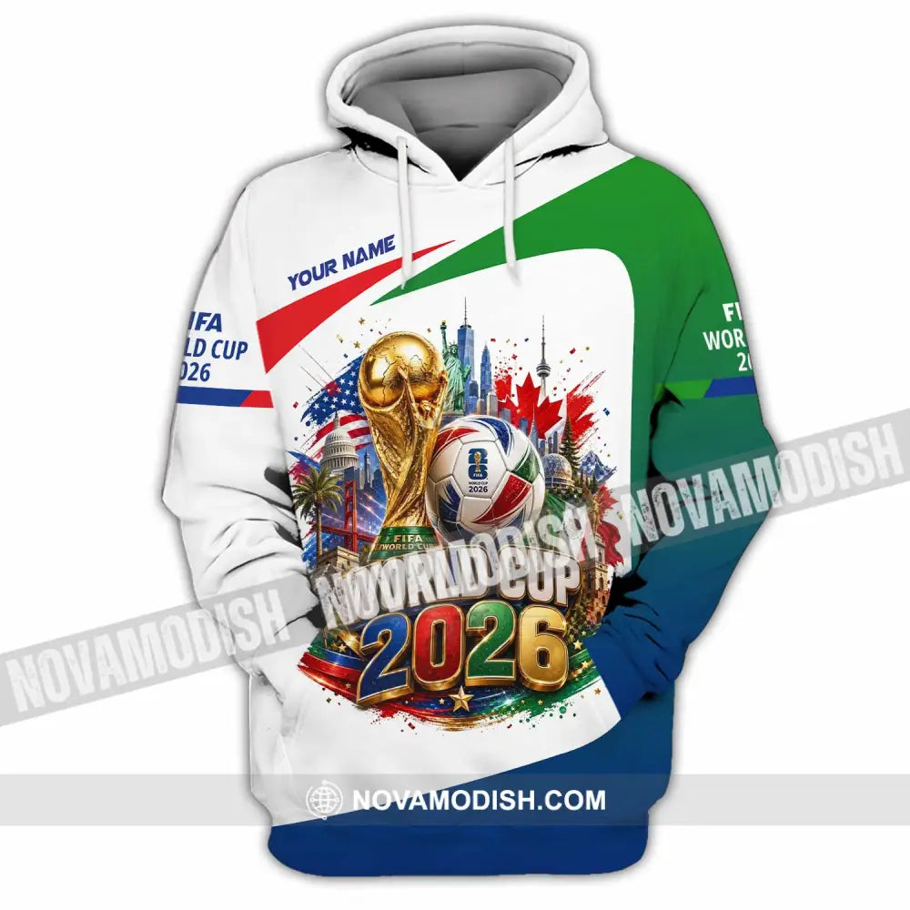 Unisex Shirt - Custom World Cup 2026 Shirt - Hoodie / S - T-shirt