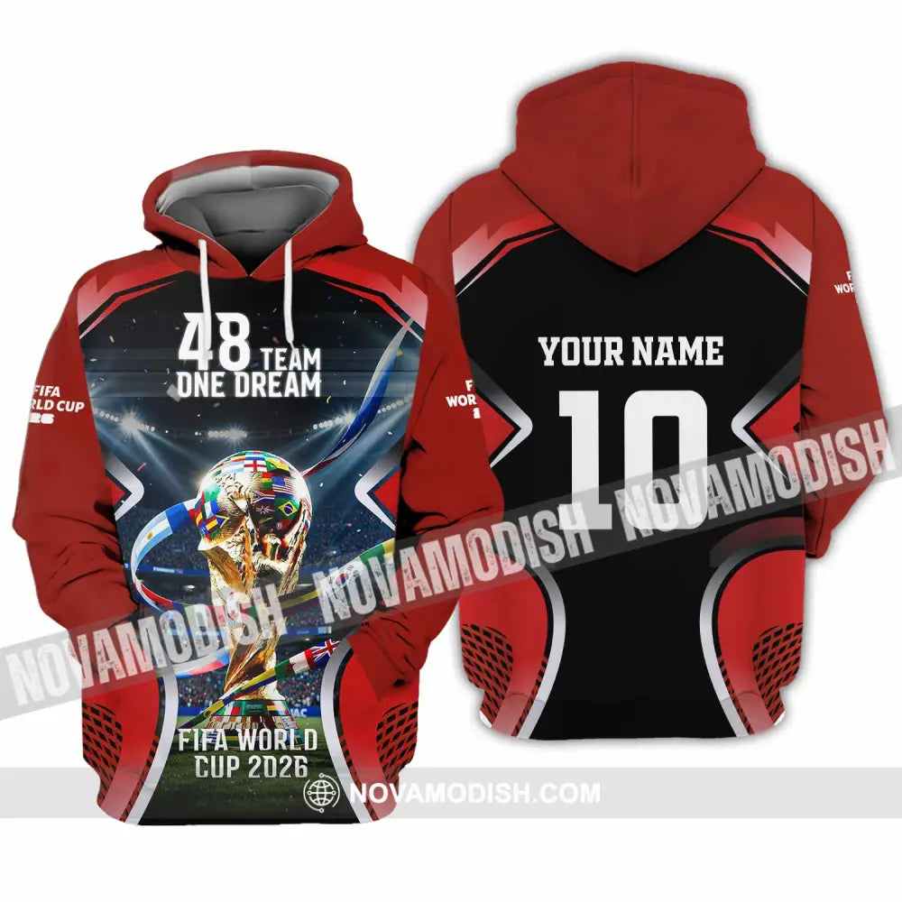 Unisex Shirt - Custom World Cup 2026 Shirt - Hoodie / S - T-shirt