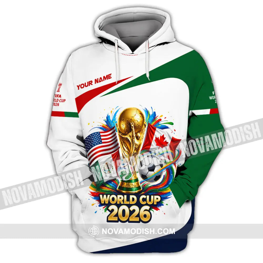Unisex Shirt - Custom World Cup 2026 Shirt - Hoodie / S - T-shirt