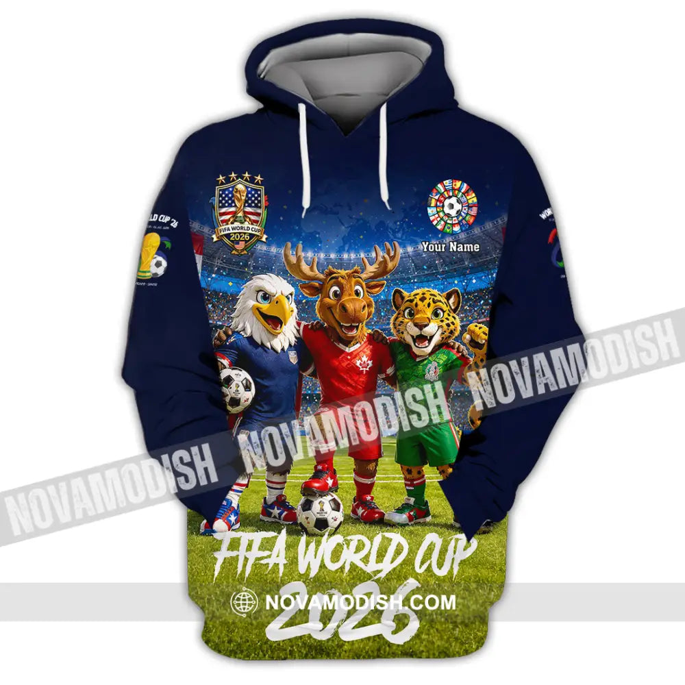 Unisex Shirt - Custom World Cup 2026 Shirt - Hoodie / S - T-shirt