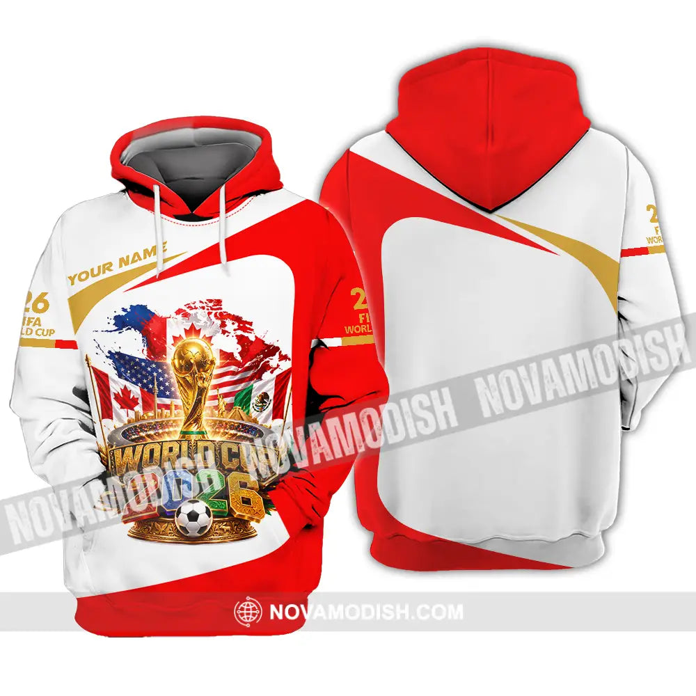 Unisex Shirt - Custom World Cup 2026 Shirt - Hoodie / S - T-shirt