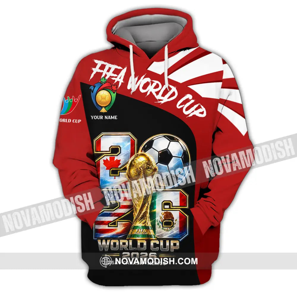 Unisex Shirt - Custom World Cup 2026 Shirt - Hoodie / S - T-shirt