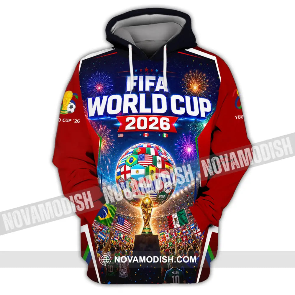Unisex Shirt - Custom World Cup 2026 Shirt - Hoodie / S - T-shirt