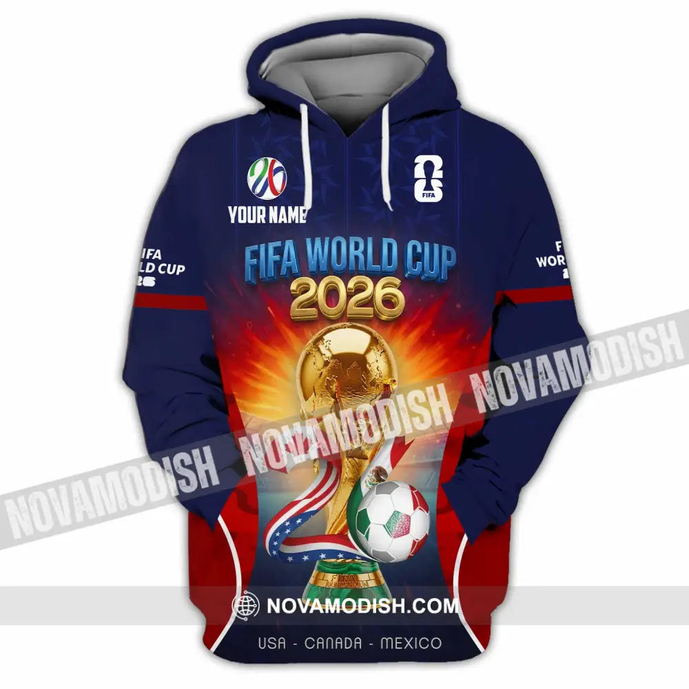 Unisex Shirt - Custom World Cup 2026 Shirt - Hoodie / S - T-shirt