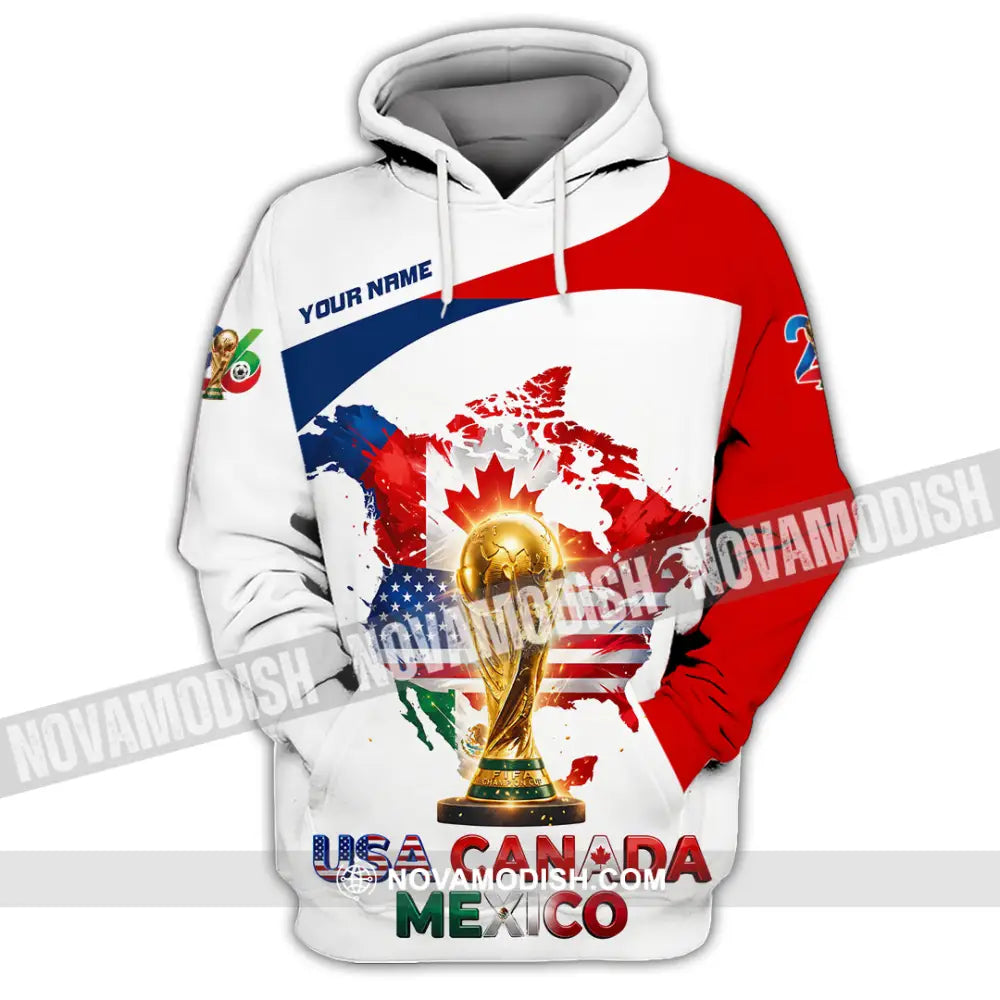 Unisex Shirt - Custom World Cup 2026 Shirt - Hoodie / S - T-shirt