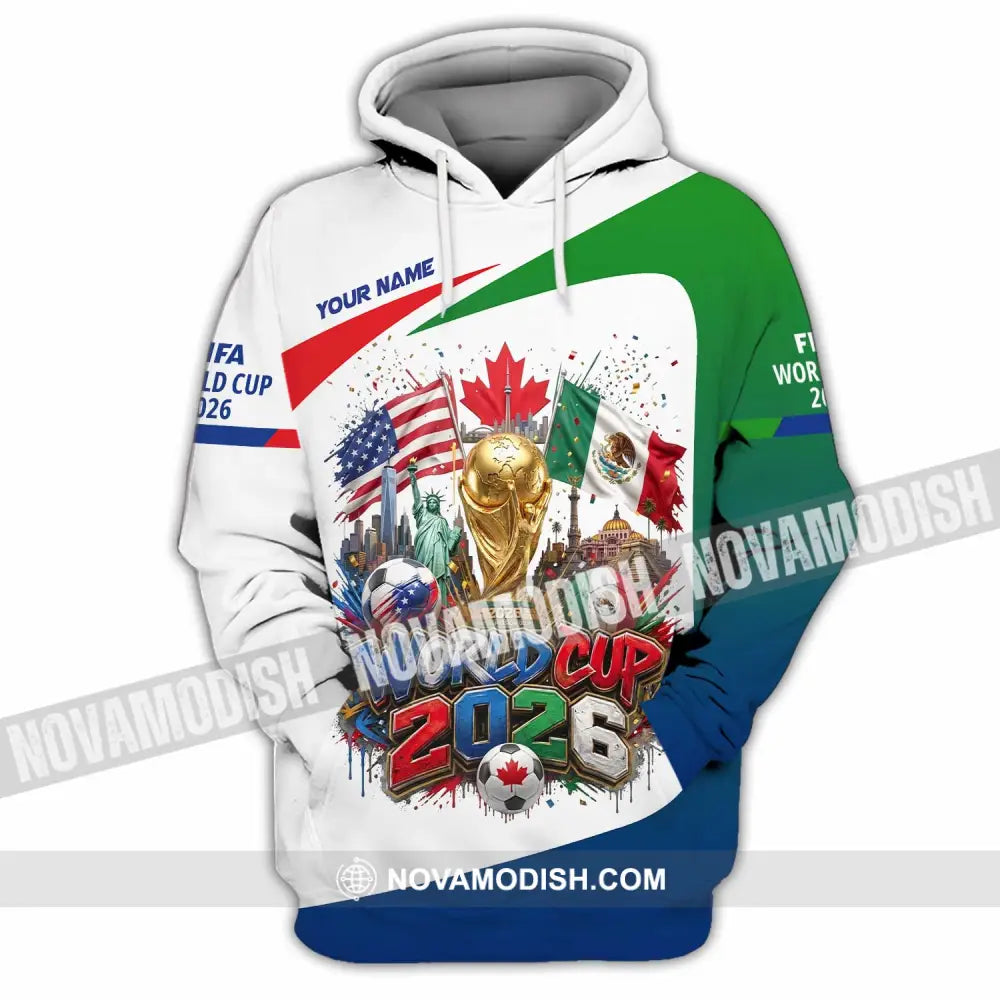 Unisex Shirt - Custom World Cup 2026 Shirt - Hoodie / S - T-shirt