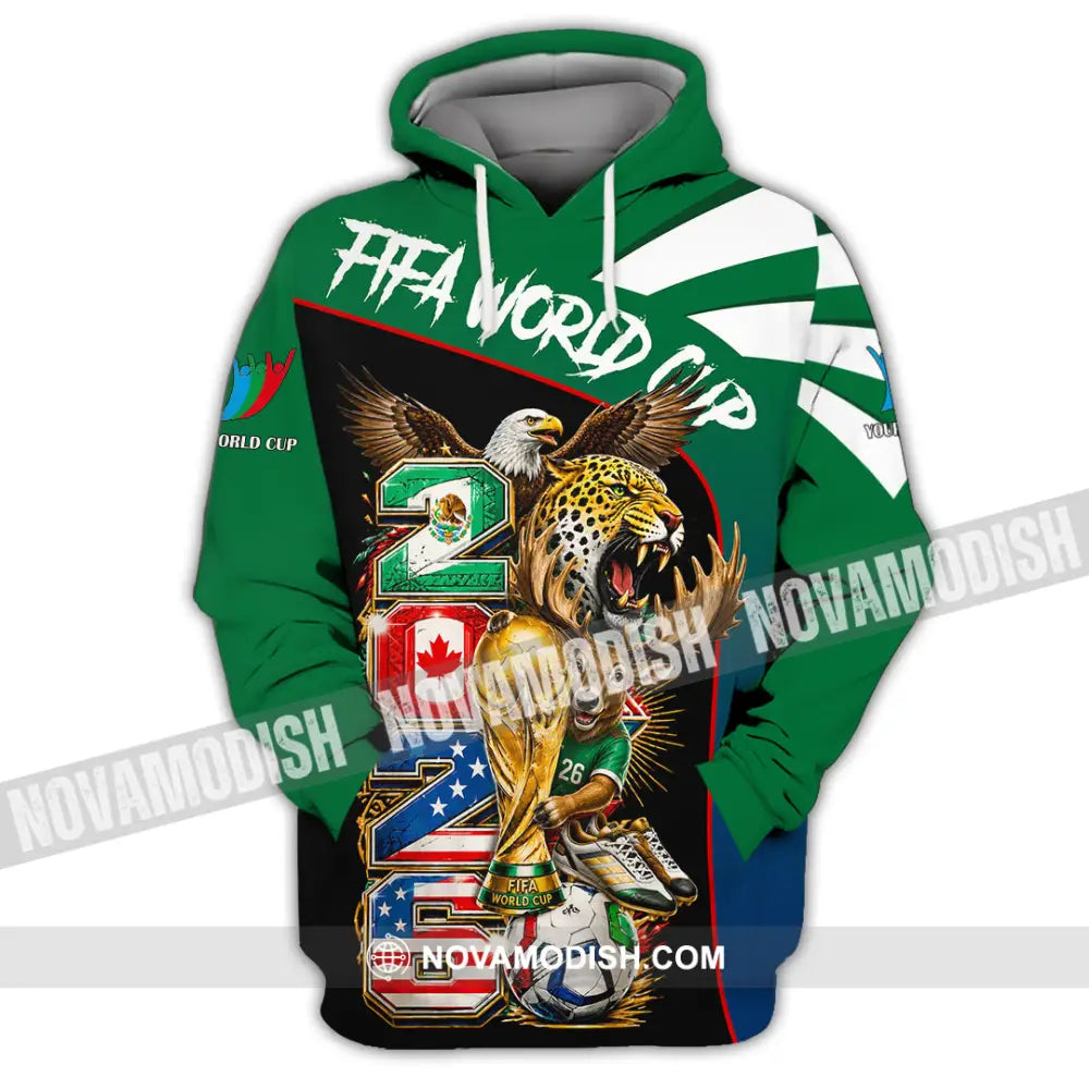 Unisex Shirt - Custom World Cup 2026 Shirt - Hoodie / S - T-shirt