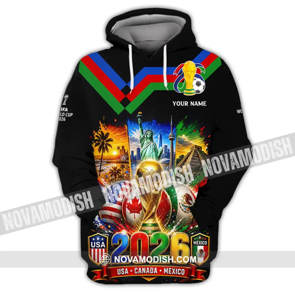 Unisex Shirt - Custom World Cup 2026 Shirt - Hoodie / S - T-shirt