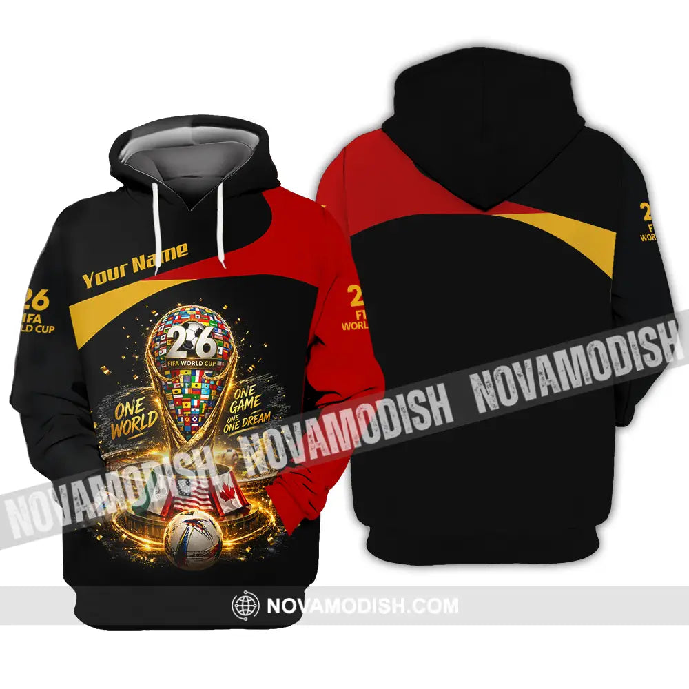 Unisex Shirt - Custom World Cup 2026 Shirt - Hoodie / S - T-shirt