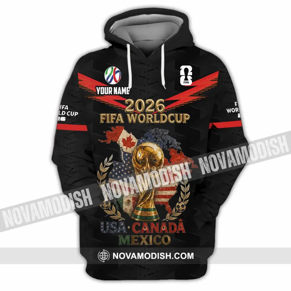 Unisex Shirt - Custom World Cup 2026 Shirt - Hoodie / S - T-shirt