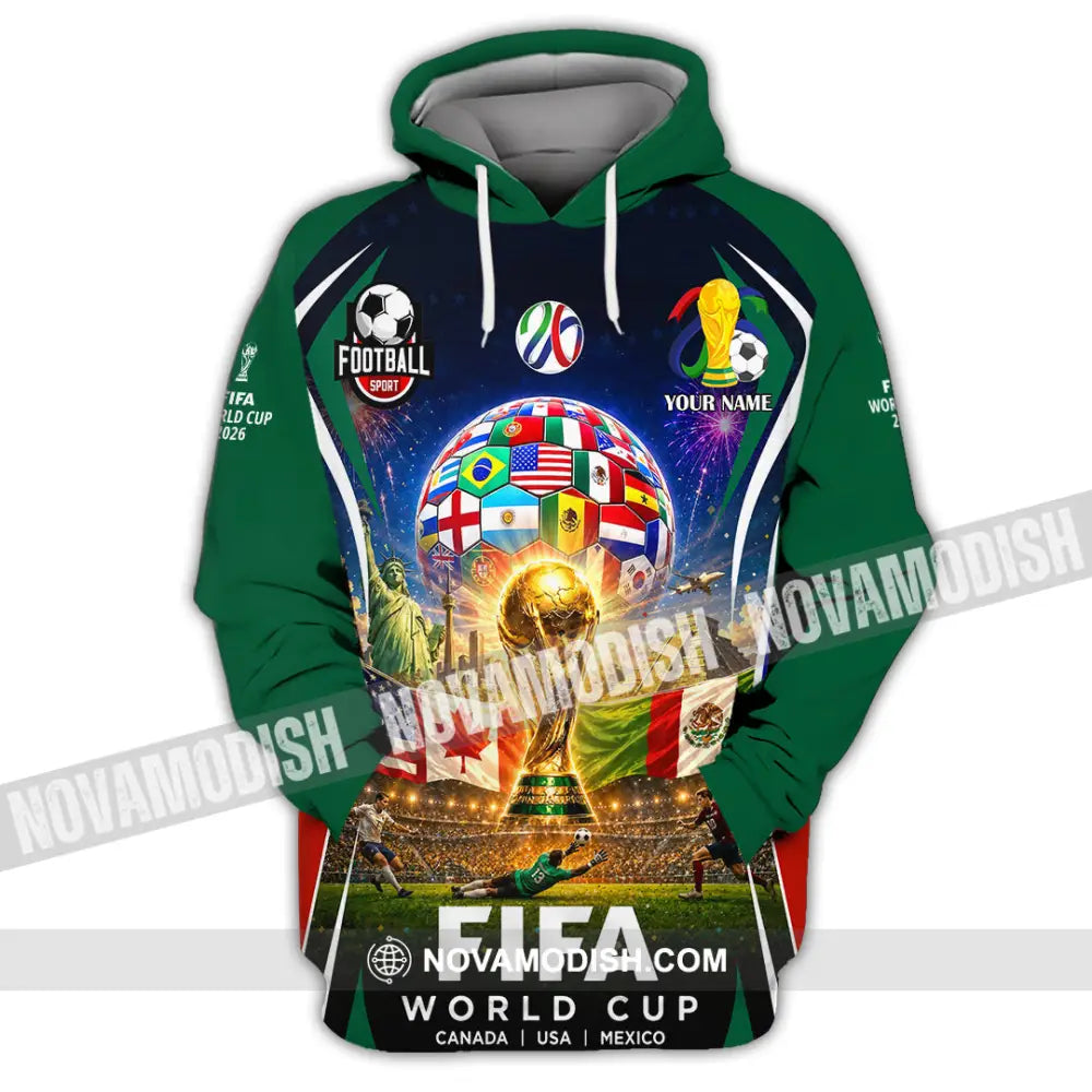 Unisex Shirt - Custom World Cup 2026 Shirt - Hoodie / S - T-shirt