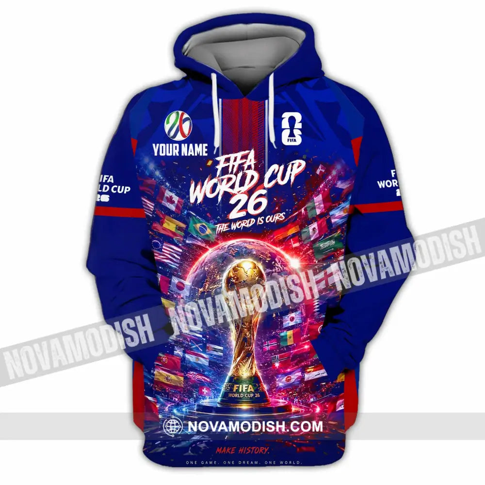 Unisex Shirt - Custom World Cup 2026 Shirt - Hoodie / S - T-shirt
