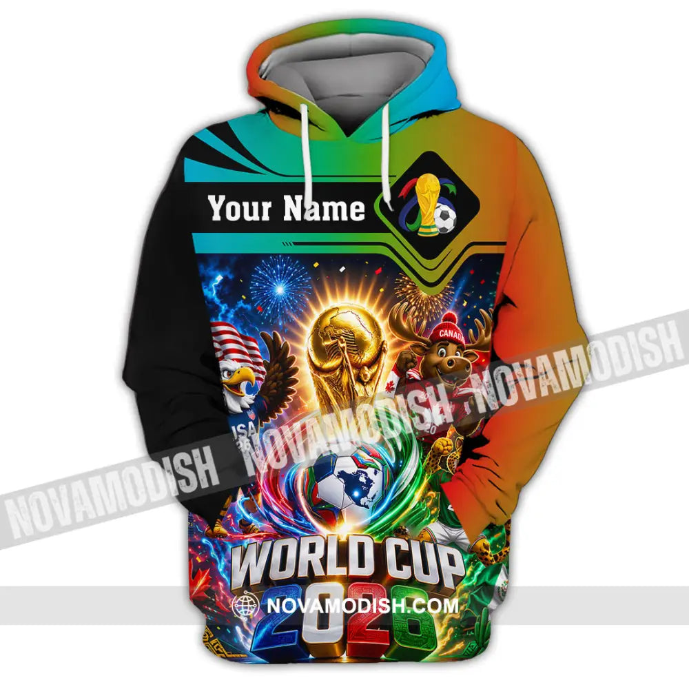 Unisex Shirt - Custom World Cup 2026 Shirt - Hoodie / S - T-shirt