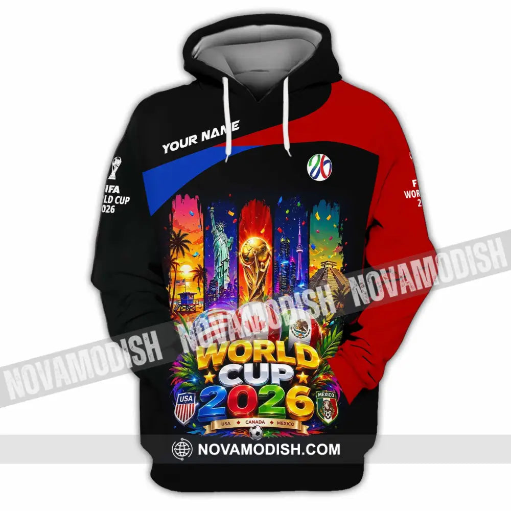 Unisex Shirt - Custom World Cup 2026 Shirt - Hoodie / S - T-shirt