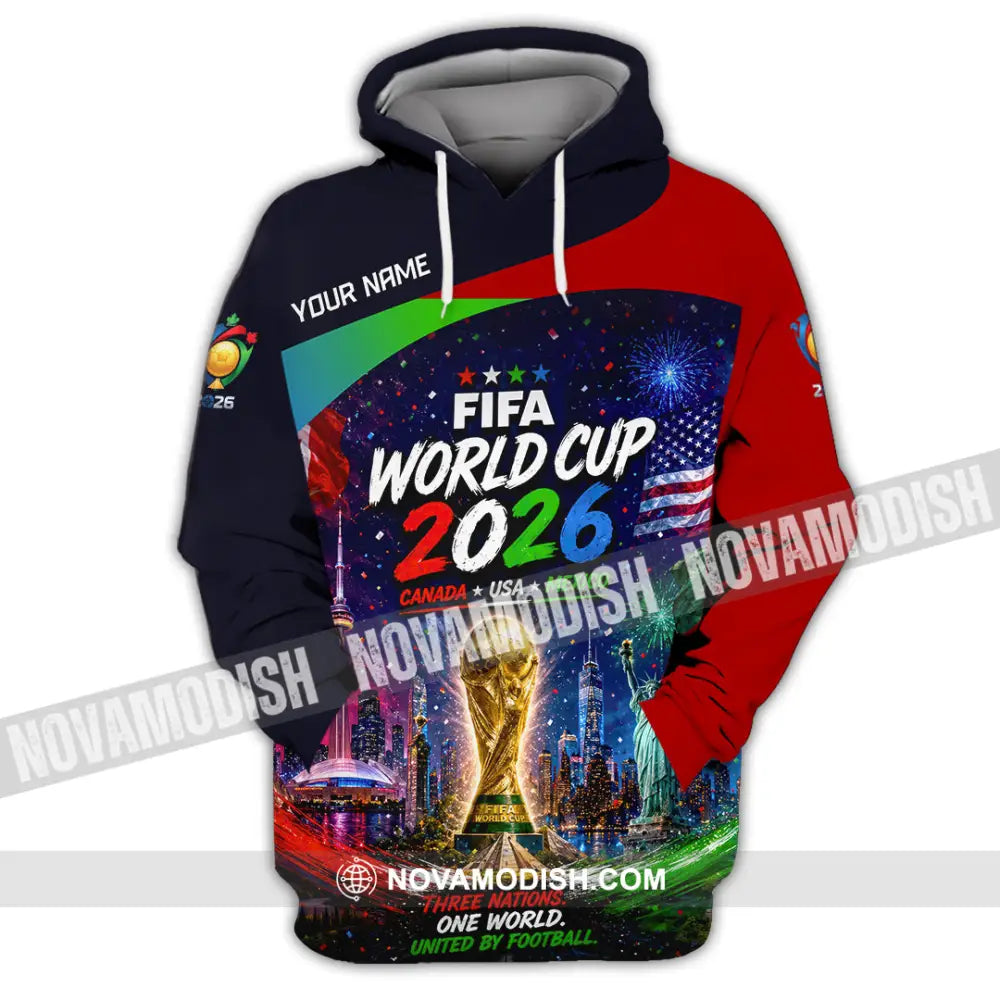 Unisex Shirt - Custom World Cup 2026 Shirt - Hoodie / S - T-shirt