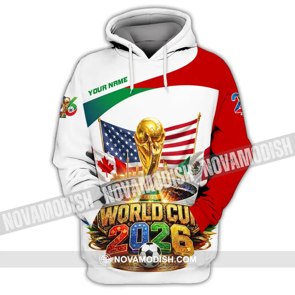 Unisex Shirt - Custom World Cup 2026 Shirt - Hoodie / S - T-shirt