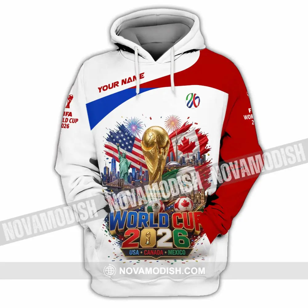 Unisex Shirt - Custom World Cup 2026 Shirt - Hoodie / S - T-shirt