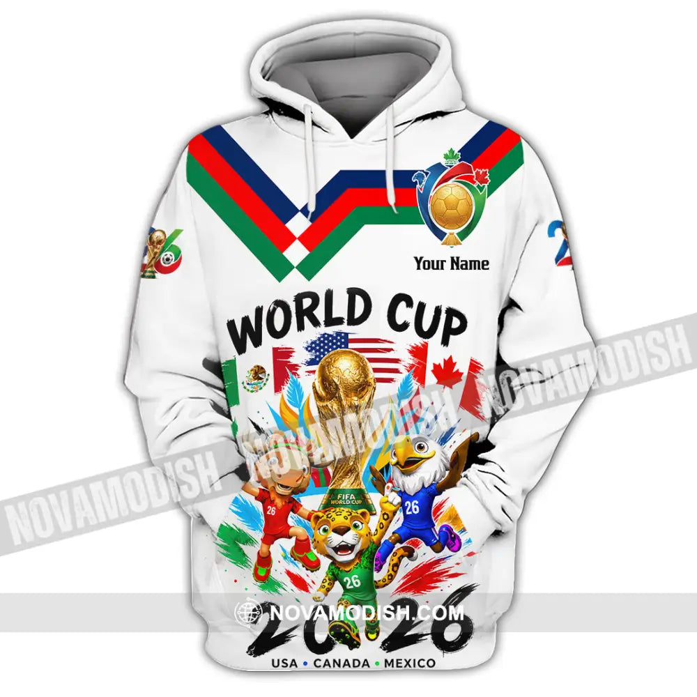 Unisex Shirt - Custom World Cup 2026 Shirt - Hoodie / S - T-shirt
