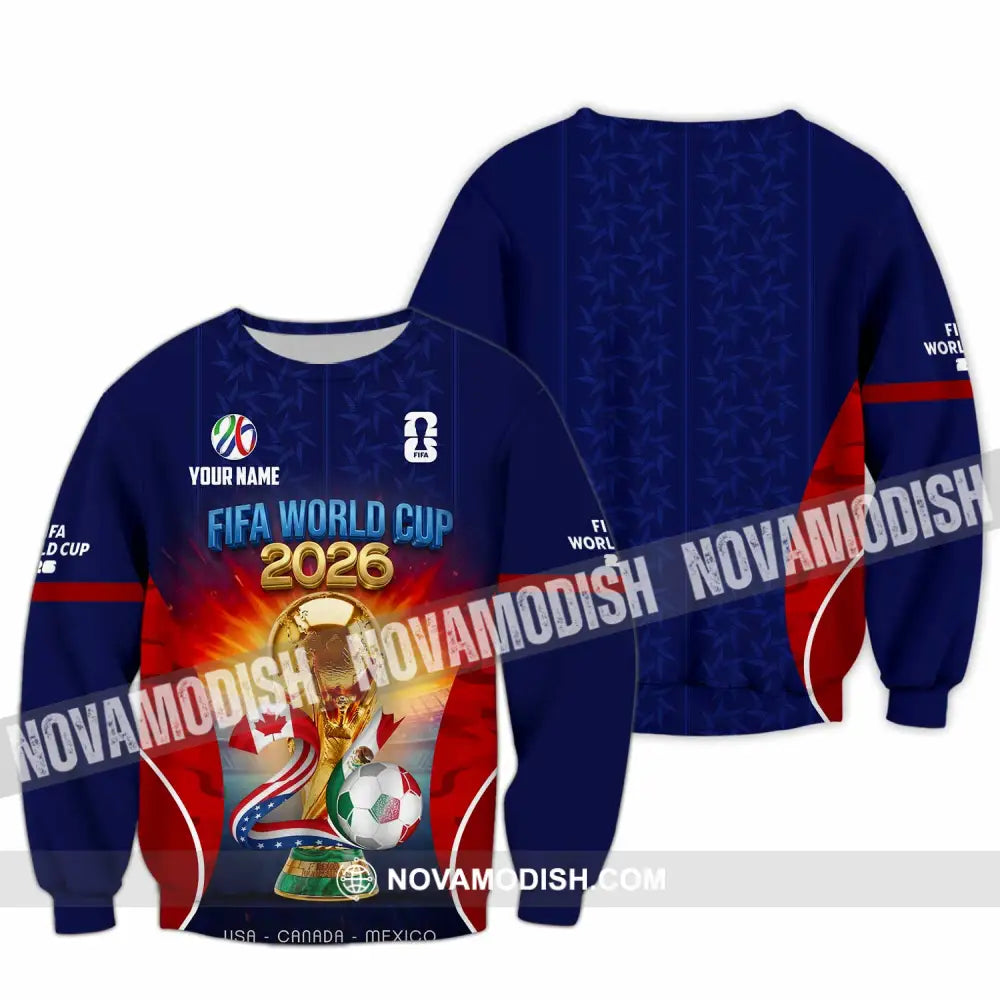 Unisex Shirt - Custom World Cup 2026 Shirt - Long Sleeve / S - T-shirt