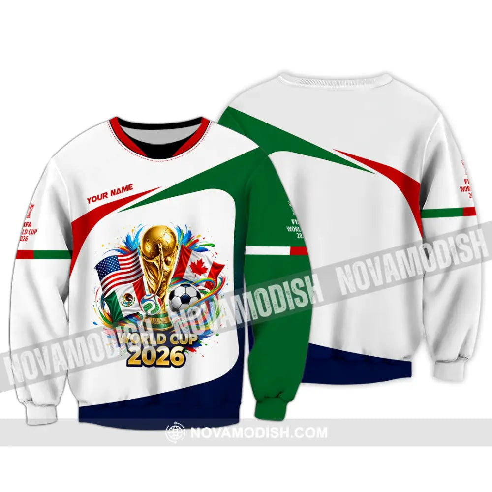 Unisex Shirt - Custom World Cup 2026 Shirt - Long Sleeve / S - T-shirt