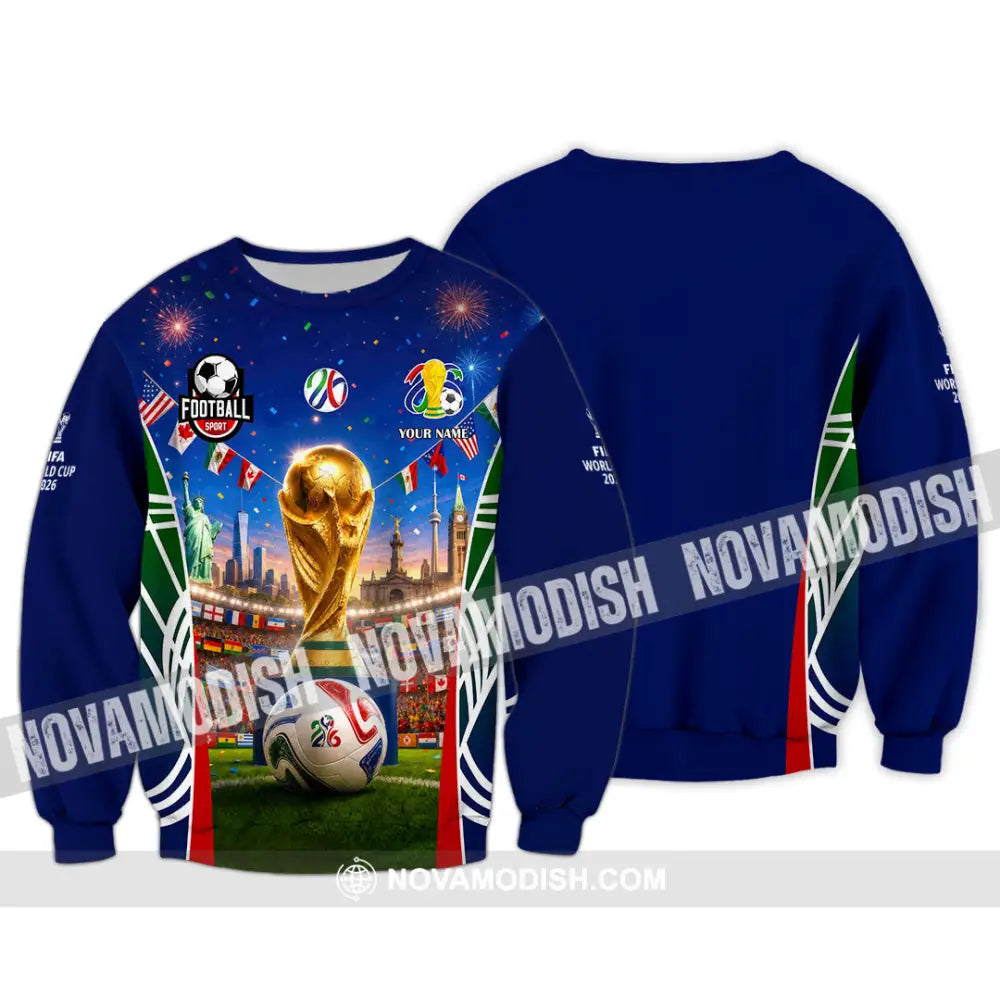 Unisex Shirt - Custom World Cup 2026 Shirt - Long Sleeve / S - T-shirt