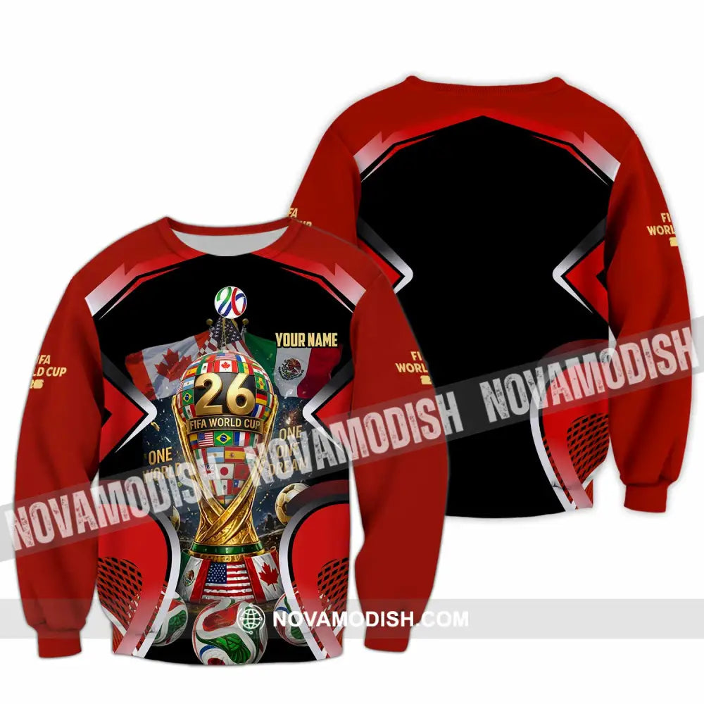 Unisex Shirt - Custom World Cup 2026 Shirt - Long Sleeve / S - T-shirt