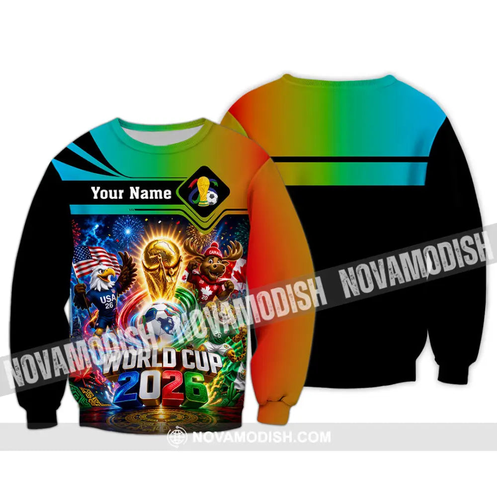 Unisex Shirt - Custom World Cup 2026 Shirt - Long Sleeve / S - T-shirt