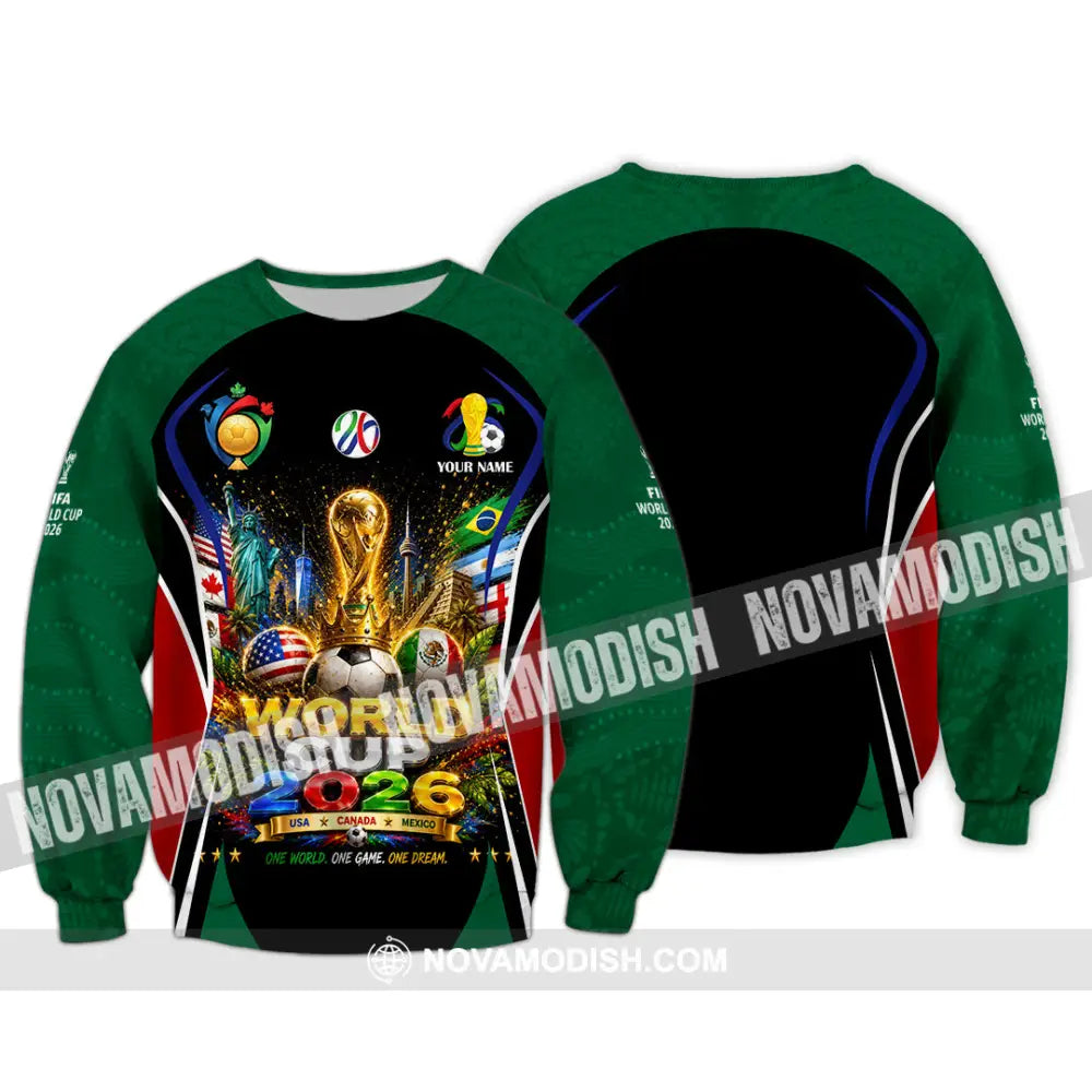 Unisex Shirt - Custom World Cup 2026 Shirt - Long Sleeve / S - T-shirt