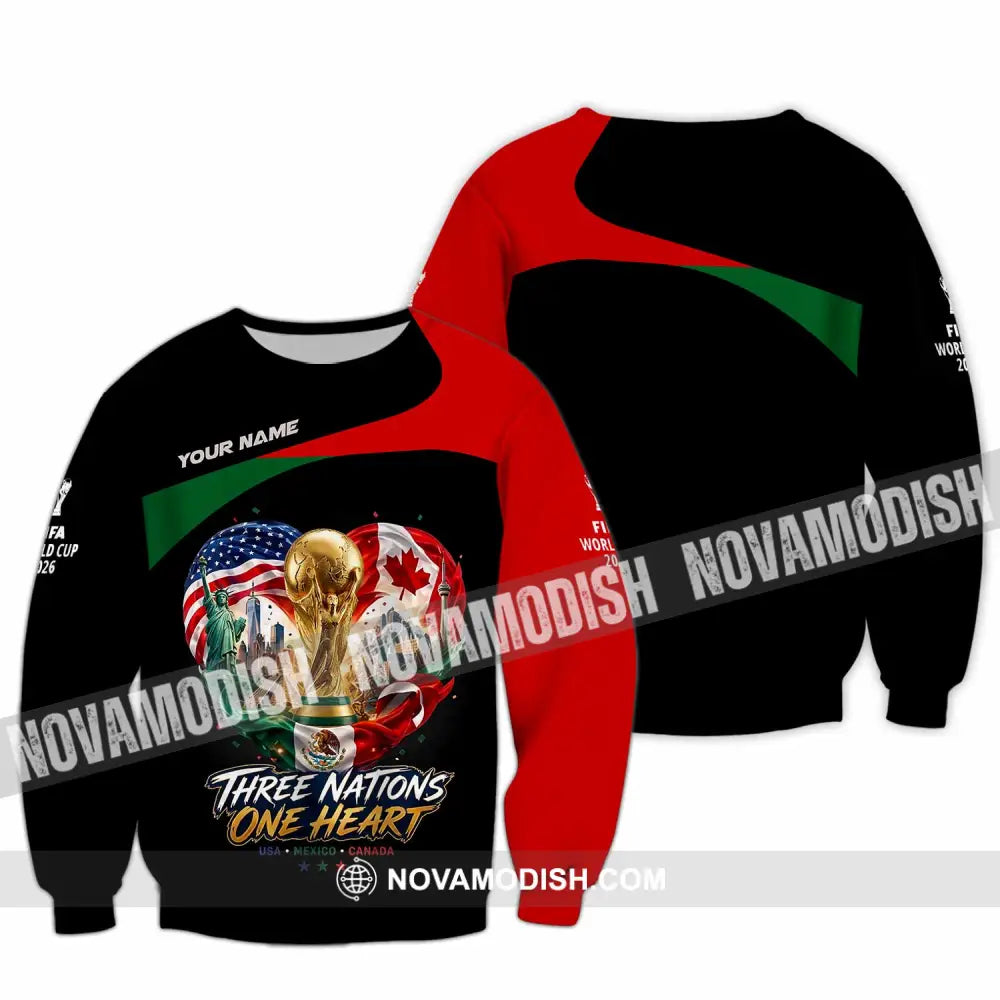 Unisex Shirt - Custom World Cup 2026 Shirt - Long Sleeve / S - T-shirt